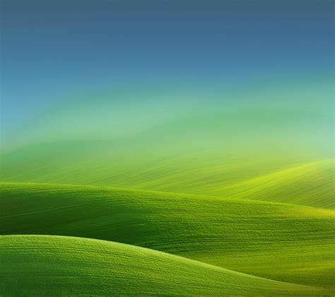 field, Nature, Landscape, Simple, Hill, Gradient, Green Wallpapers HD ...