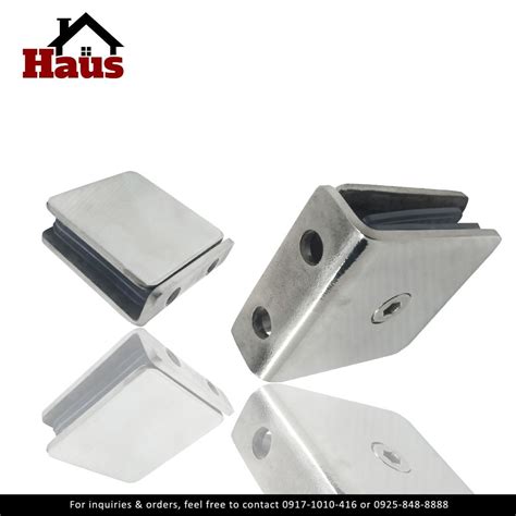 Glass Clip / Fixed Bracket for Glass Shower Enclosures / Partitions ...