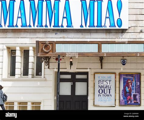 'Mamma Mia' musical at the Novello theatre, London, England Stock Photo ...