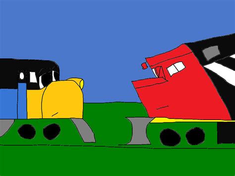 New Video Plan in 2024: Hinton train collision by FoxFanArts on DeviantArt