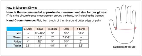 Nomex Flyer Gloves Size Chart - Leather & Sports Gloves Bilal Brothers