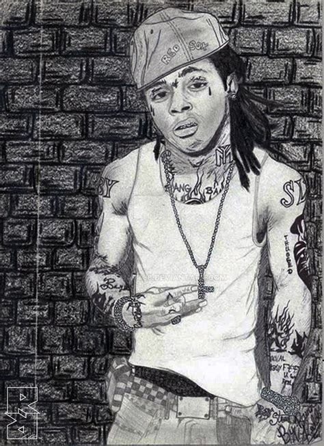 Lil Wayne Drawing by reddart88 on DeviantArt