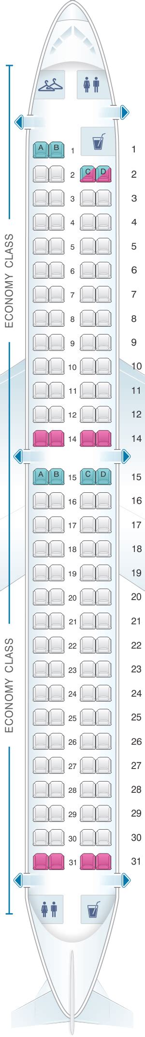 Embraer 195 Seating Chart