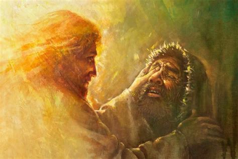 2020 A034# Yongsung Kim HEALING THE BLIND MAN Christ Jesus Heals Man ...