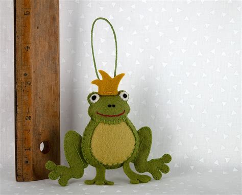 PDF Felt Ornament Pattern, Frog Pattern, Hand Sewing, Felt Craft, DIY ...