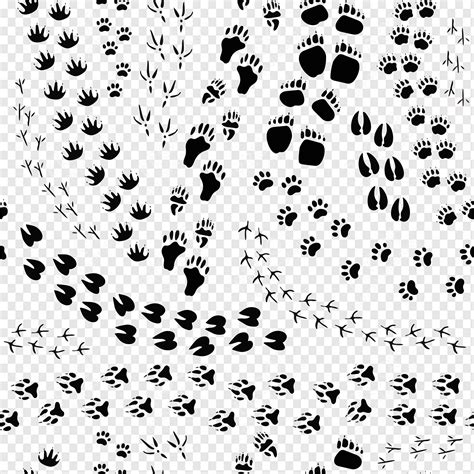 Footprints Clipart Farm Animal Animal Tracks Clipart Stunning Free ...