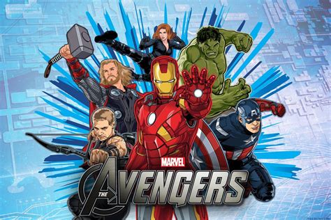 Avengers Cartoon Wallpapers - Wallpaper Cave