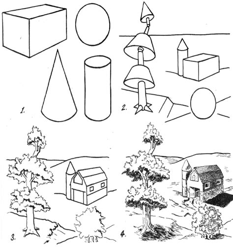 How to Draw What You See by Drawing Basic Shapes First – Easy Way to ...