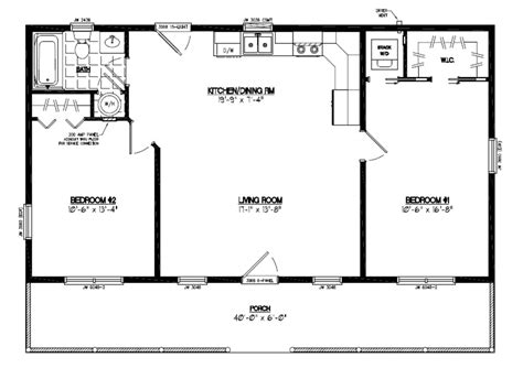 28x40 House Plans | plougonver.com