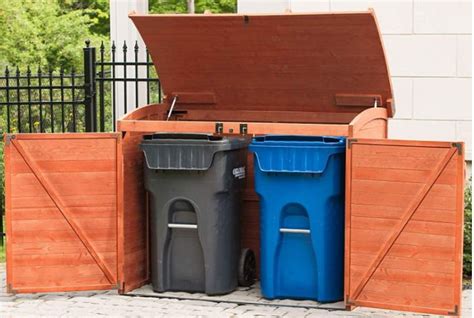 Best Outdoor Trash Can Enclosure Reviews 2021 - Trash Can Reviews