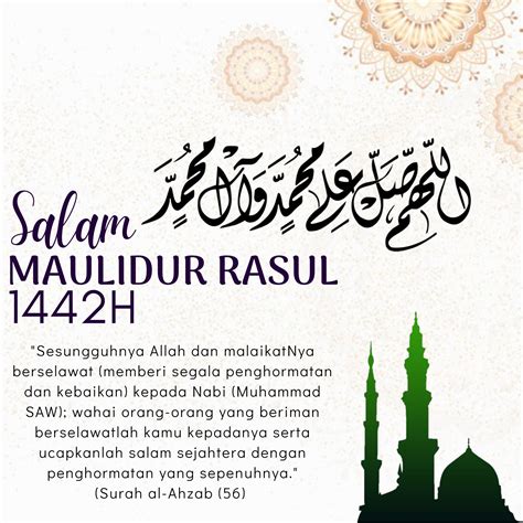 Koleksi Pantun dan Ucapan Salam Maulidur Rasul 2020/1442H