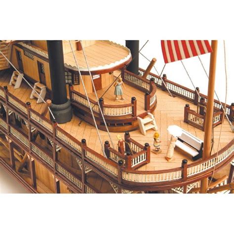 Artesania Latina King of the Mississippi Steam Riverboat 1:80 Scale ...