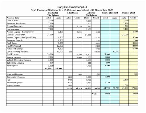 Basic Accounting Template For Small Business Spreadsheet Templates for ...