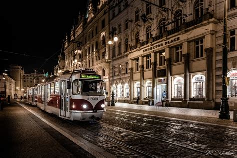 Old Tram in Prague, Czech Republic