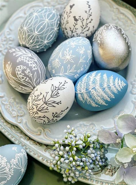 25 Pretty & Creative Easter Egg Decorating Ideas To Try DIY