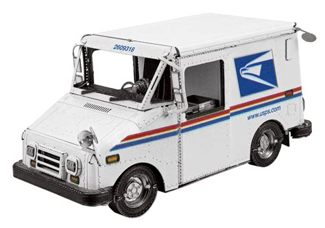 USPS LLV Mail Truck Metal Earth | 3D Metal Model Kits