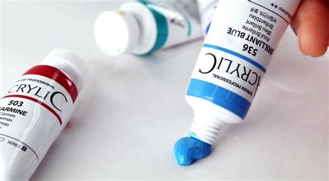 Acrylic Paint Tubes, ShinHan Professional Acrylic Color | Abdomen