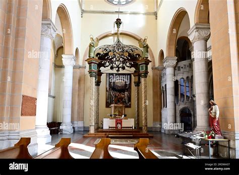 Vienna, Austria. July 19, 2023. Parish Church of St. Francis of Assisi ...