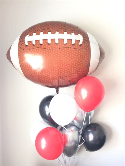 Football Balloons Football Party Decor College Football | Etsy