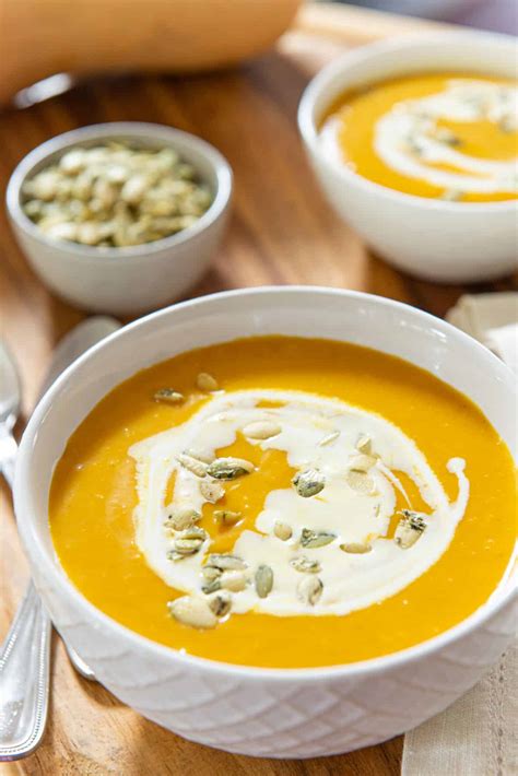 Butternut Squash Soup (Best Roasted Flavor) - Fifteen Spatulas