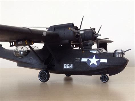 PBY Catalina Black-Cat 1/72 model | Aircraft modeling, Model airplanes ...