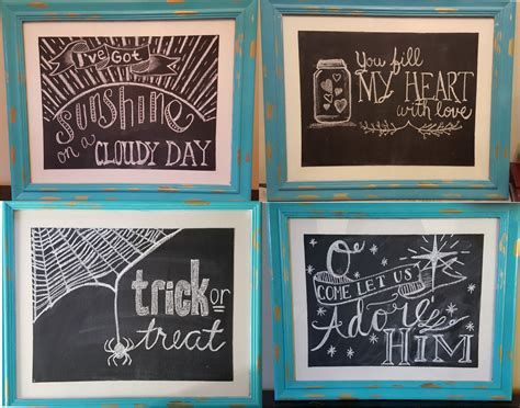 Chalkboard Ideas for Every Season | So Much To Make