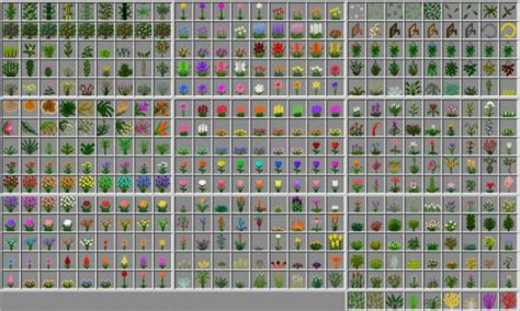 Plant Mega Pack Mod for Minecraft 1.9/1.8.9/1.7.10 | MinecraftSix