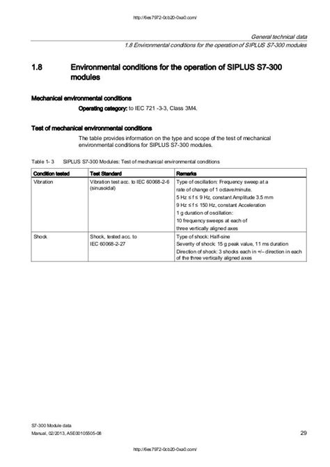 Siemens s7 300 module data manual