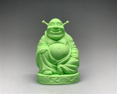 Shrek Buddha / Buddha Shrek Desk Decoration / Office Decor / Dad Gift ...