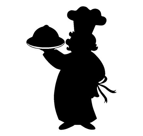 Chef Silhouette Png Please wait while your url is generating