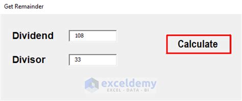 How to Get Remainder in Excel (3 Simple Methods) - ExcelDemy