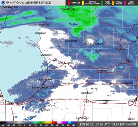 Michigan Radar Map - Air Sports Net