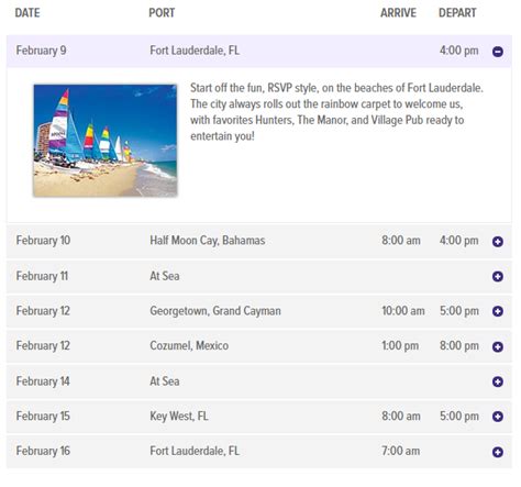 CARIBBEAN CRUISE ITINERARY | RSVP | Feb 2020 – Islanders Travel Inc.