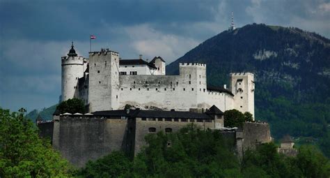 Hohensalzburg Castle Full HD Wallpaper and Background Image | 2232x1203 ...