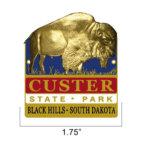 Custer State Park Hiking Medallion - Black Hills Parks & Forests ...