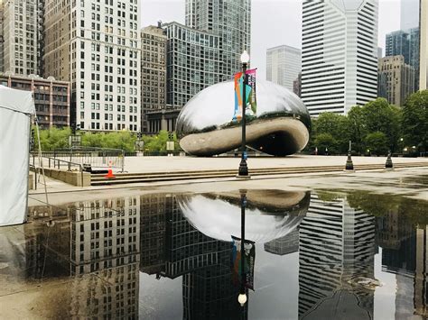 Bean and its Reflection, Chicago: 15May2018 Cloud Gate, Reflection ...