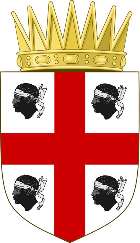 Coat of Arms of Sardinia (IM) by EricVonSchweetz on DeviantArt