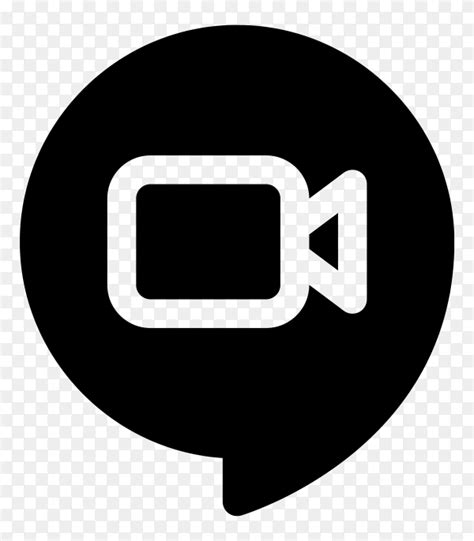 Google hangouts meet logo premium vector PNG - Similar PNG