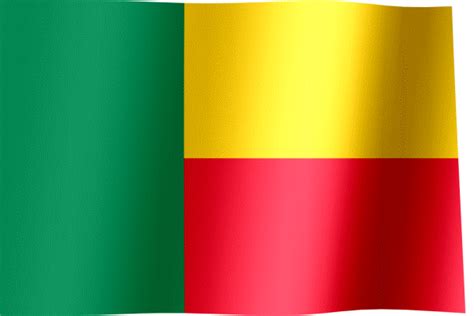 Flag of Benin (GIF) - All Waving Flags