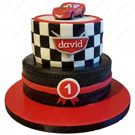 Lightning Mcqueen Cars Cake #2 – CAKESBURG Online Premium Cake Shop