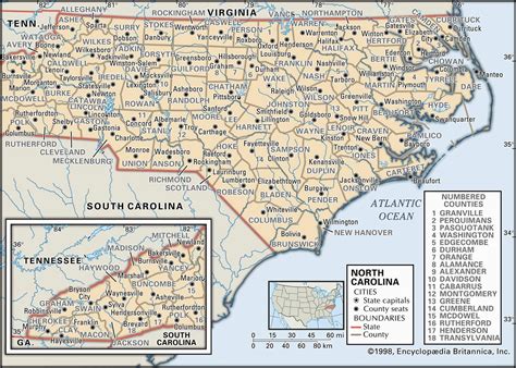 County Map Of Virginia and north Carolina | secretmuseum