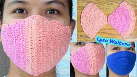 4 Easy Crochet Face Mask Patterns For Cold Weather - Daily Crochet