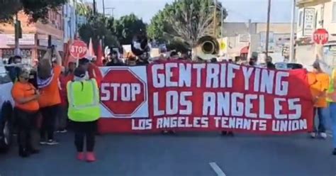 Protest Erupts in Los Angeles Over City’s Approval of Rent Hike ...