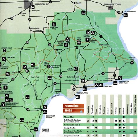 Shawnee National Forest Maps