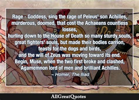 The Iliad Quotes by Homer - 472 Important Quotes, Analysis