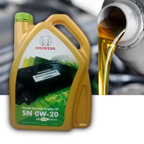 Honda Genuine Fully Synthetic SN 0W-20 Engine Oil 4 Litre