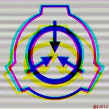 SCP Logo Glitch GIF