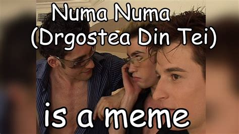 Numa Numa (dragostea din tei) is a meme - YouTube