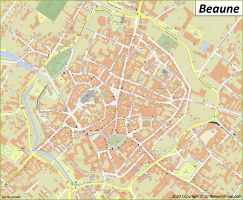 Beaune Map | France | Discover Beaune with Detailed Maps