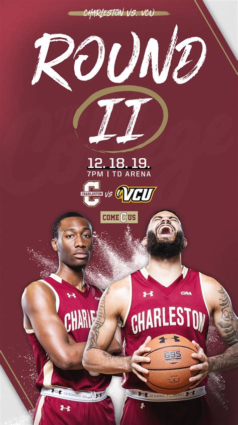 CofC Basketball | Creative Content Packages | 2019/20 on Behance